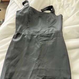 Long formal black dress